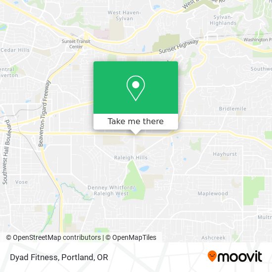 Dyad Fitness map