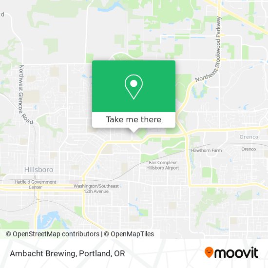 Ambacht Brewing map