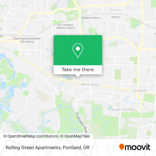 Rolling Green Apartments map