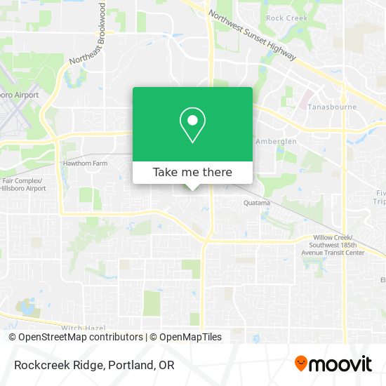 Rockcreek Ridge map