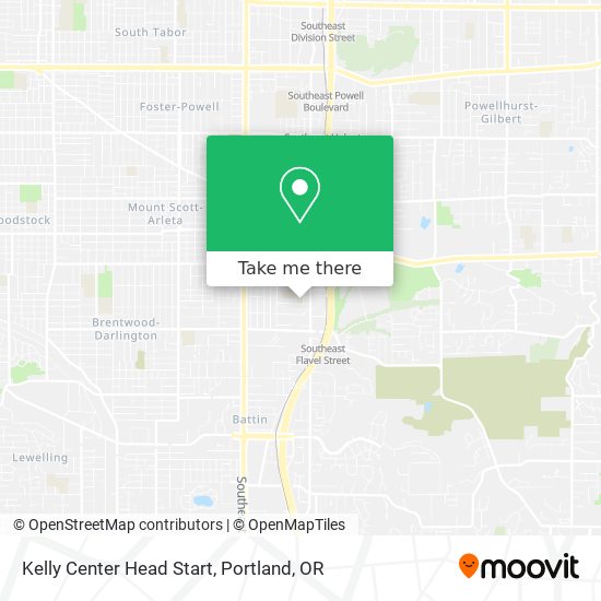 Mapa de Kelly Center Head Start
