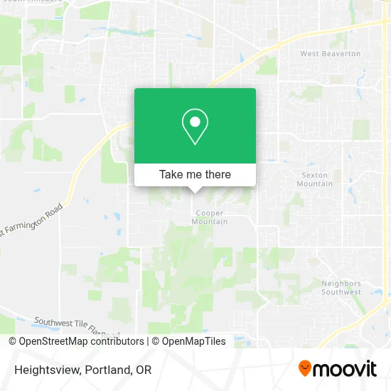 Heightsview map