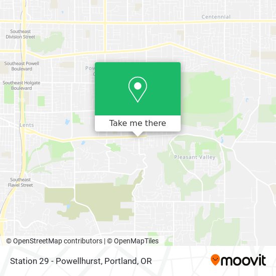 Station 29 - Powellhurst map