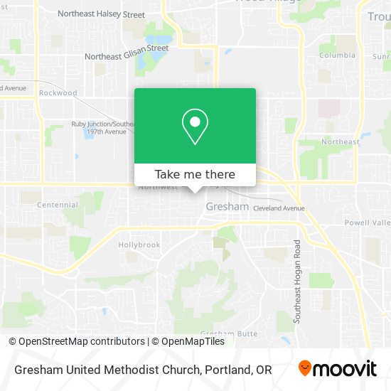 Mapa de Gresham United Methodist Church