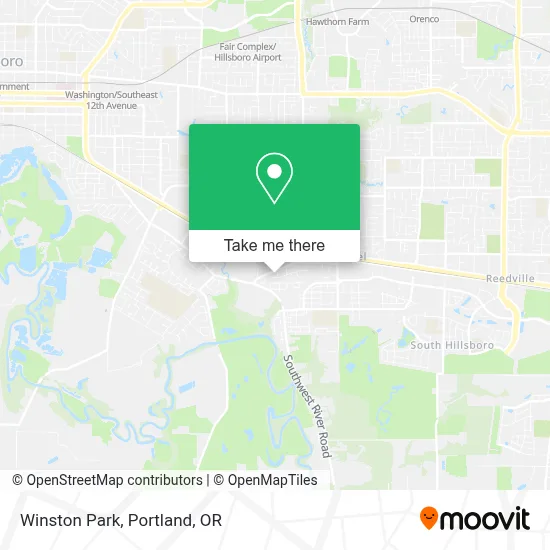 Winston Park map