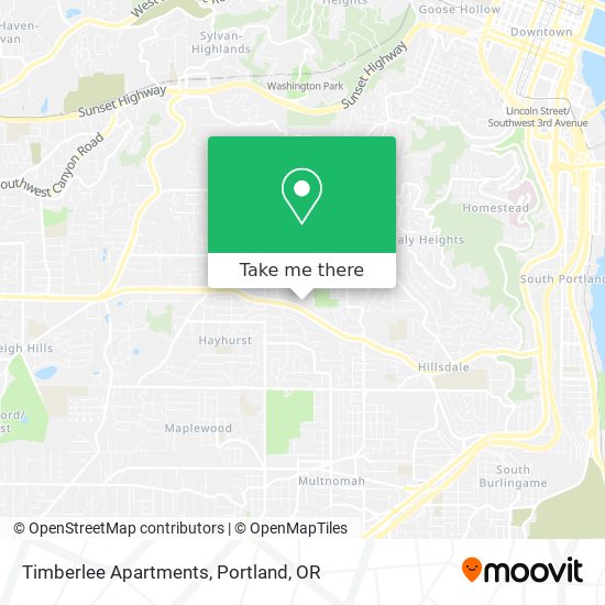 Mapa de Timberlee Apartments