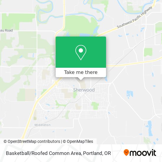 Mapa de Basketball/Roofed Common Area