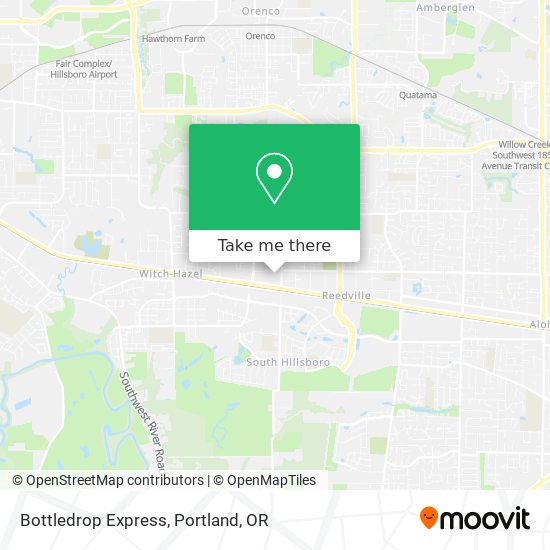 Bottledrop Express map