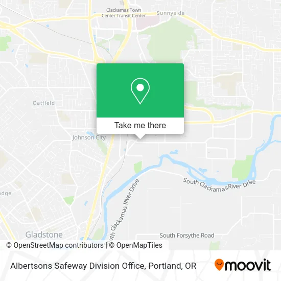 Mapa de Albertsons Safeway Division Office