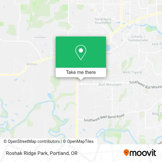 Roshak Ridge Park map