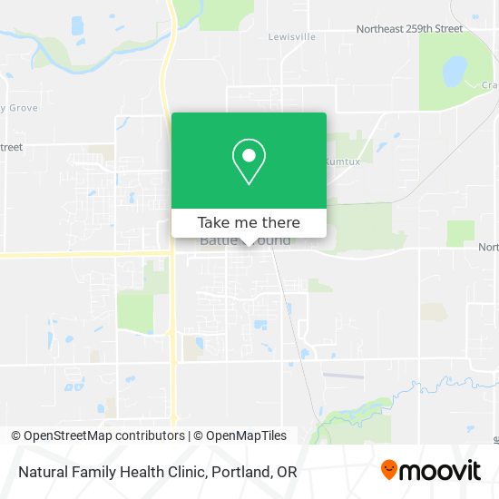 Natural Family Health Clinic map