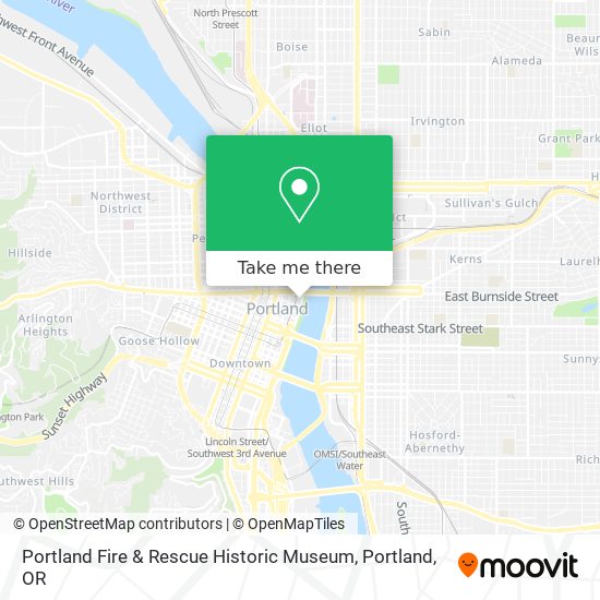 Mapa de Portland Fire & Rescue Historic Museum