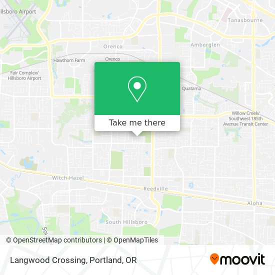 Langwood Crossing map