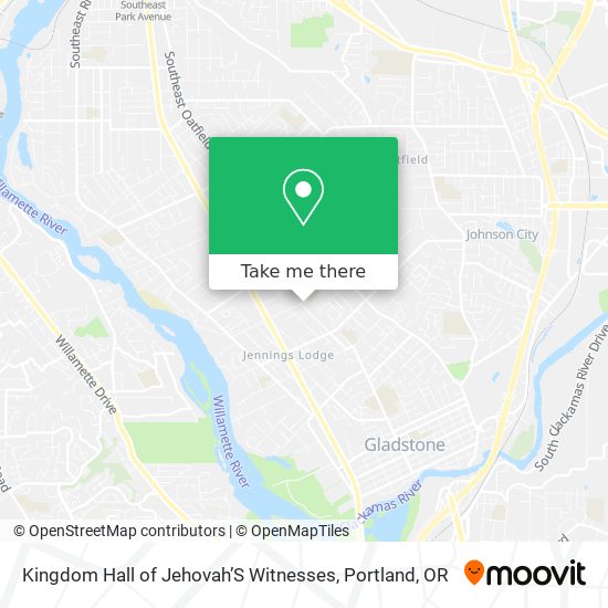 Kingdom Hall of Jehovah’S Witnesses map