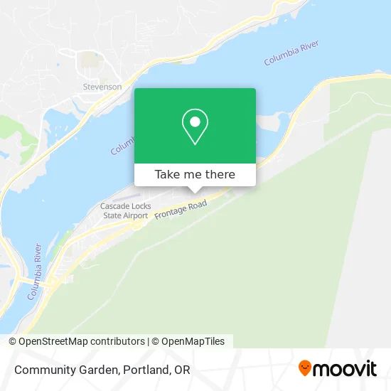 Community Garden map