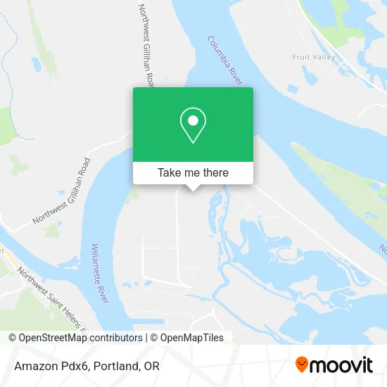 Mapa de Amazon Pdx6