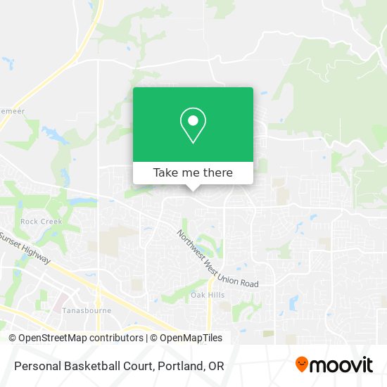 Mapa de Personal Basketball Court