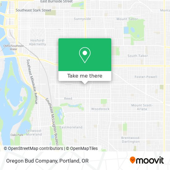 Oregon Bud Company map