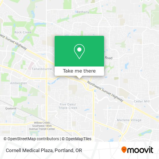 Cornell Medical Plaza map