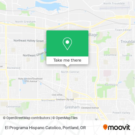 El Programa Hispano Catolico map
