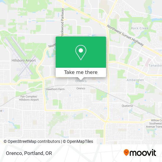 Orenco map