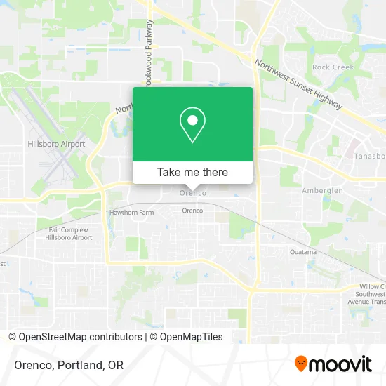 Orenco map