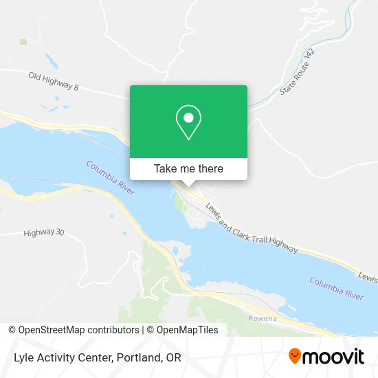 Lyle Activity Center map