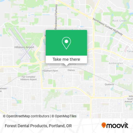 Mapa de Forest Dental Products