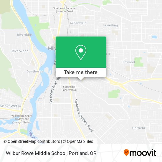Mapa de Wilbur Rowe Middle School