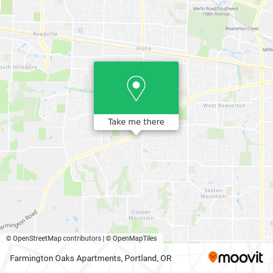 Farmington Oaks Apartments map