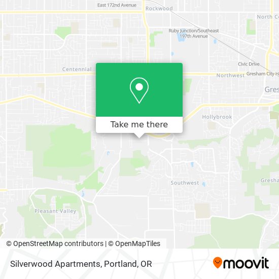 Mapa de Silverwood Apartments