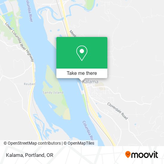 Kalama map