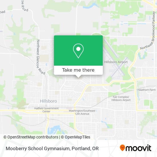 Mooberry School Gymnasium map