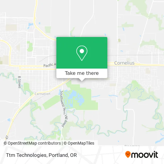 Ttm Technologies map