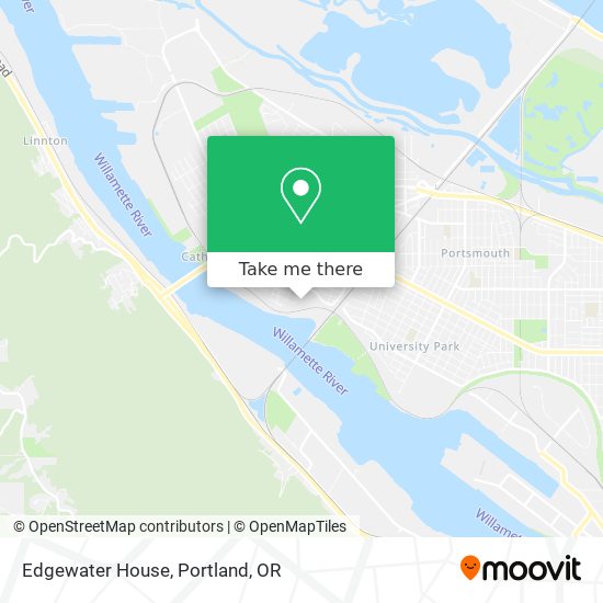 Edgewater House map