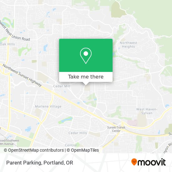 Mapa de Parent Parking