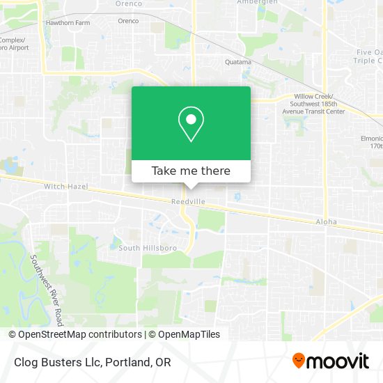 Mapa de Clog Busters Llc