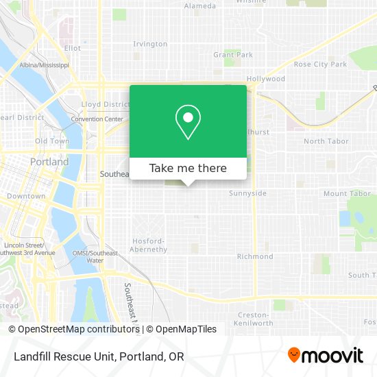 Mapa de Landfill Rescue Unit