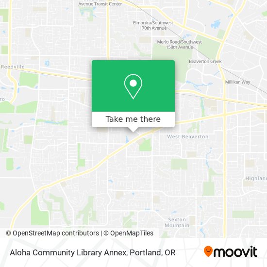 Mapa de Aloha Community Library Annex