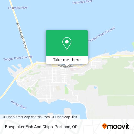 Bowpicker Fish And Chips map
