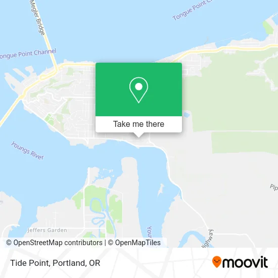 Mapa de Tide Point