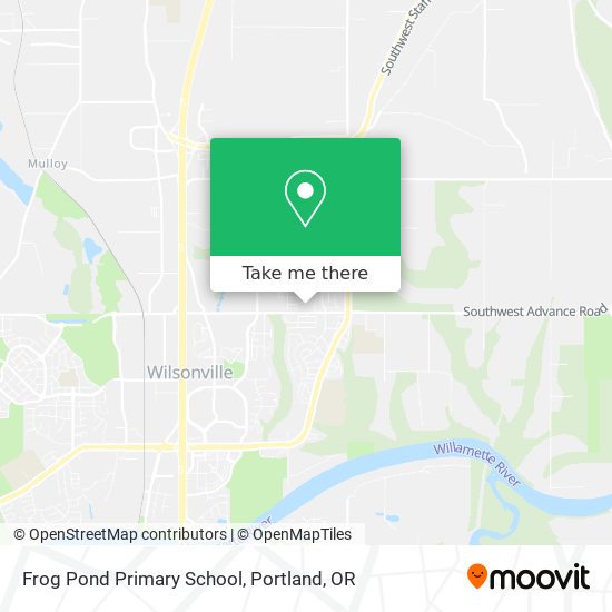 Frog Pond Primary School map