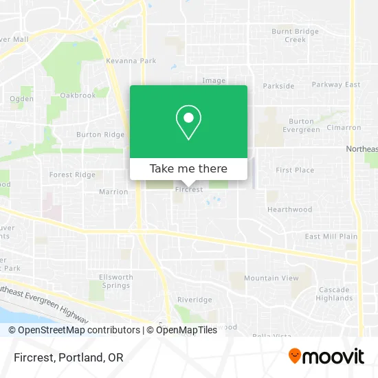 Fircrest map