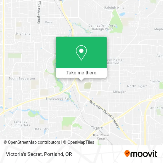 Mapa de Victoria's Secret