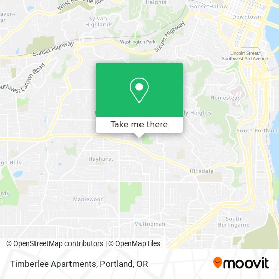 Timberlee Apartments map