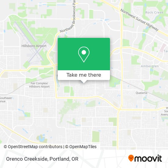 Orenco Creekside map