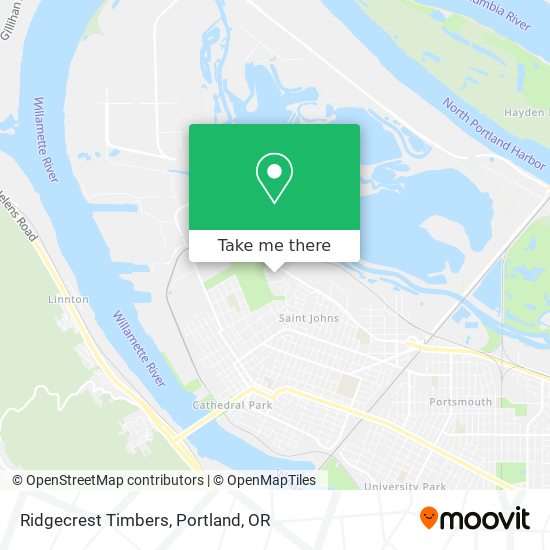 Mapa de Ridgecrest Timbers