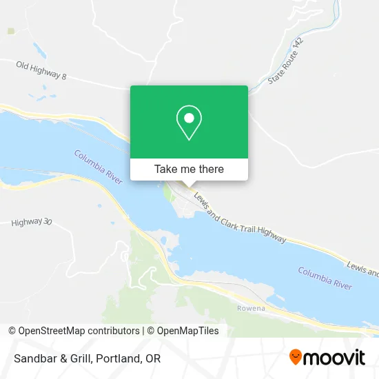 Sandbar & Grill map