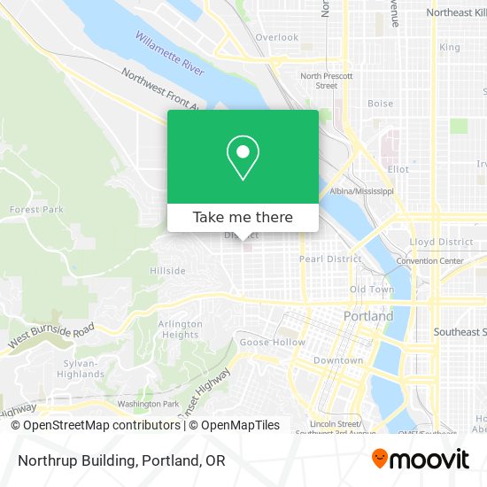 Mapa de Northrup Building