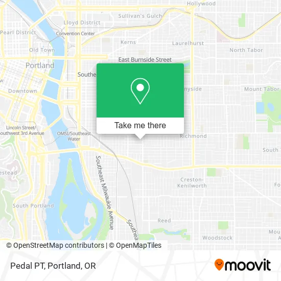 Pedal PT map